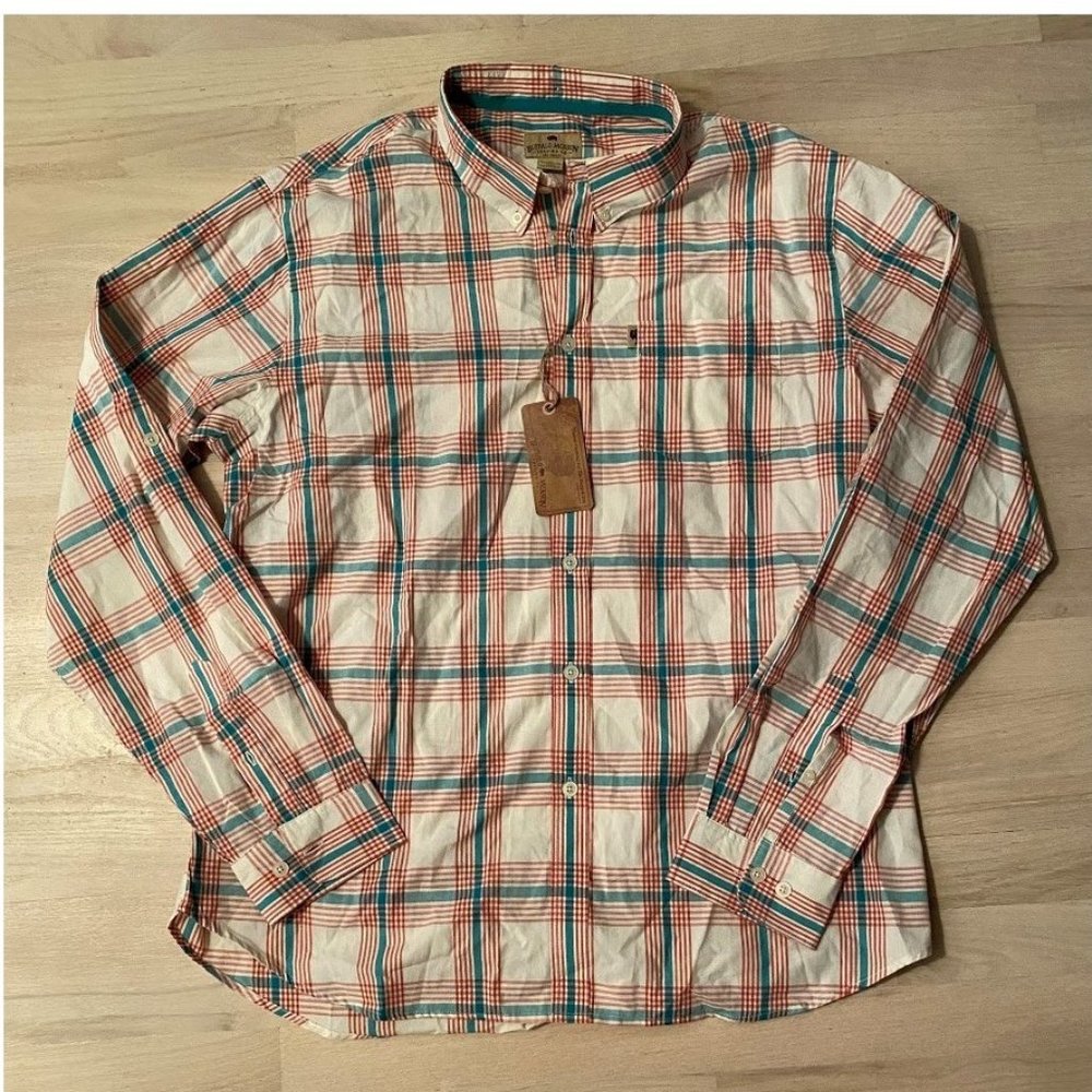 Buffalo Jackson Trading Co button down shirt sz XL
